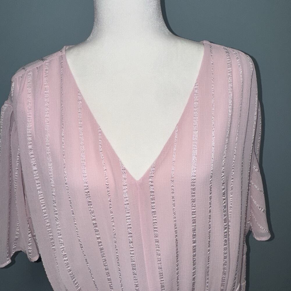 Lane Bryant Women 24W Dress Formal Fairy Hoco Romantic Elegant Dainty Feminine - Picture 3 of 12